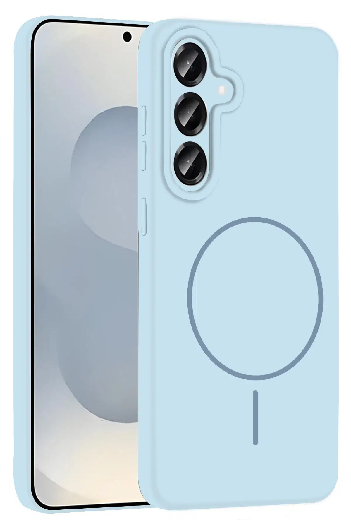 Samsung Galaxy S23 FE Kılıf Jully Magsafe Kapak - Mavi