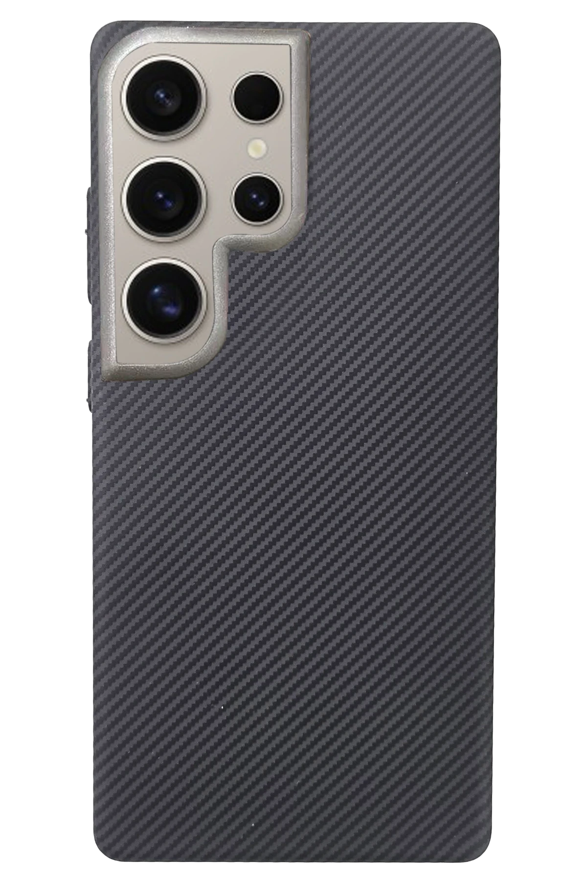 Samsung Galaxy S23 Ultra Besa Magsafe Kapak - Siyah