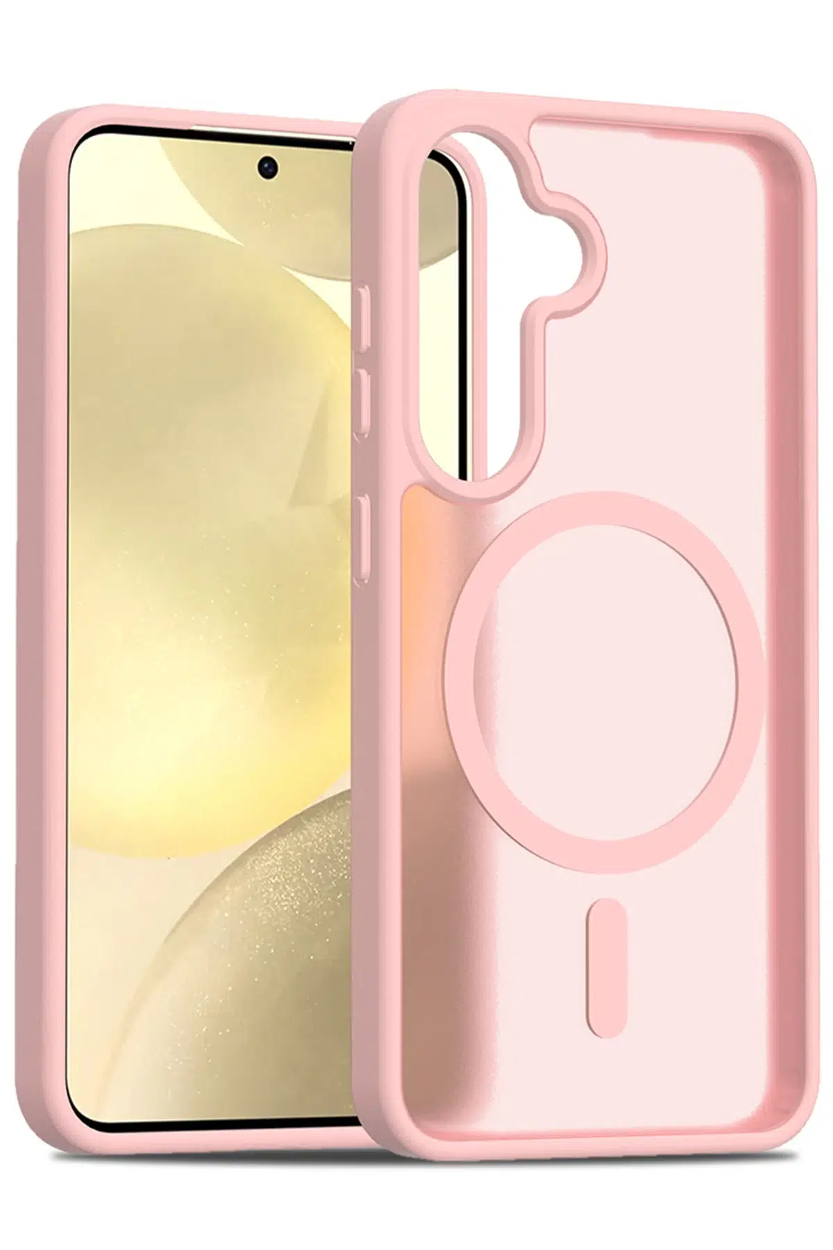 Samsung Galaxy S24 Jota Magsafe Kapak - Pudra