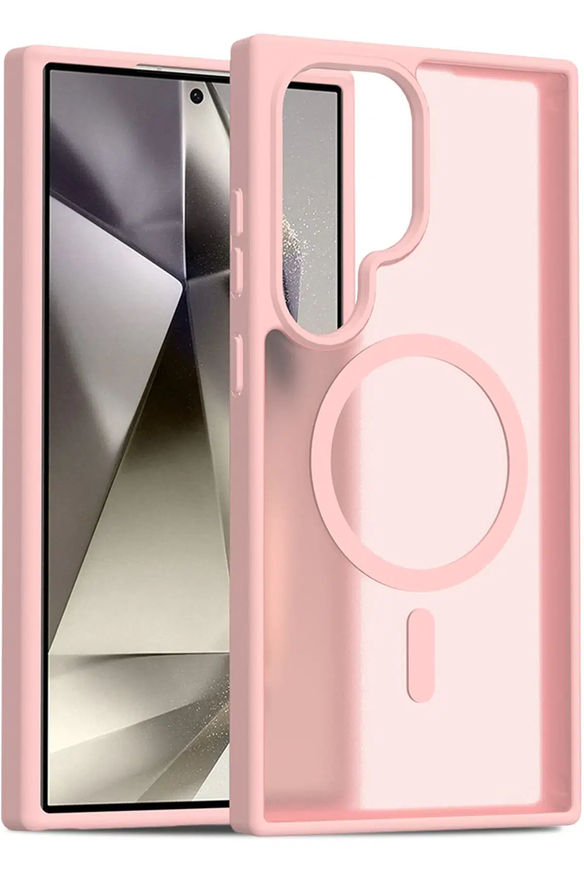 Samsung Galaxy S24 Ultra Jota Magsafe Kapak - Pudra