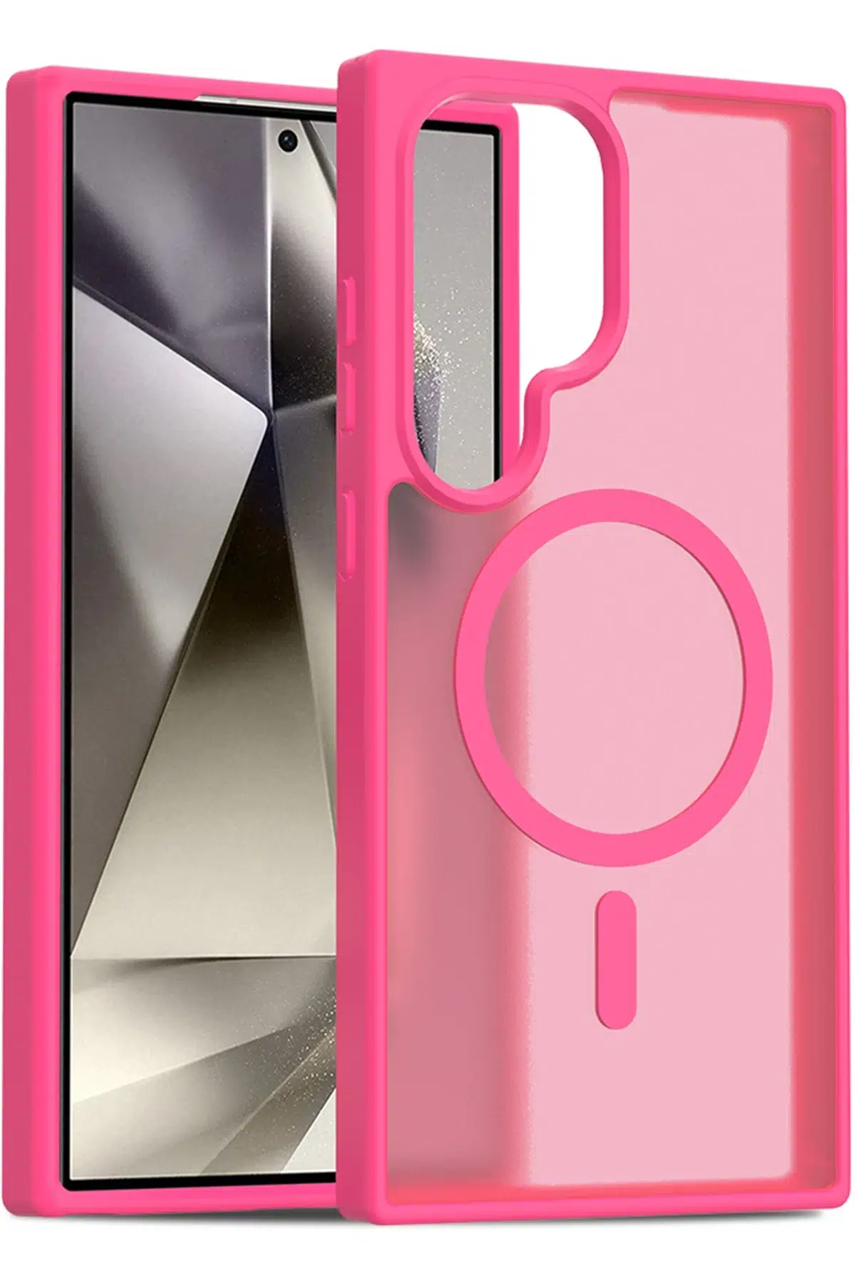 Samsung Galaxy S24 Ultra Jota Magsafe Kapak - Rose