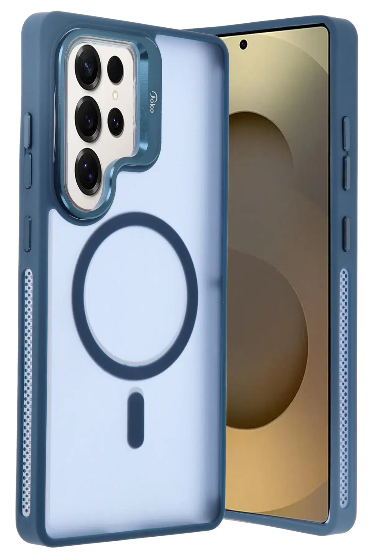 Samsung Galaxy S25 Ultra Flet Lens Magsafe Kapak - Lacivert