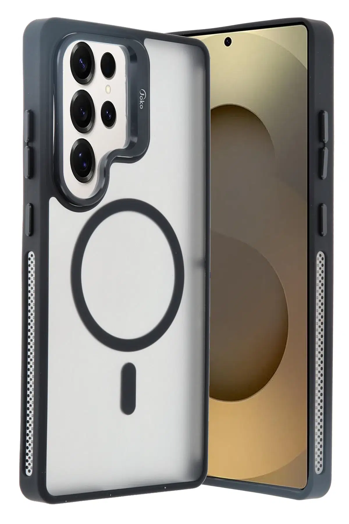 Samsung Galaxy S25 Ultra Flet Lens Magsafe Kapak - Siyah