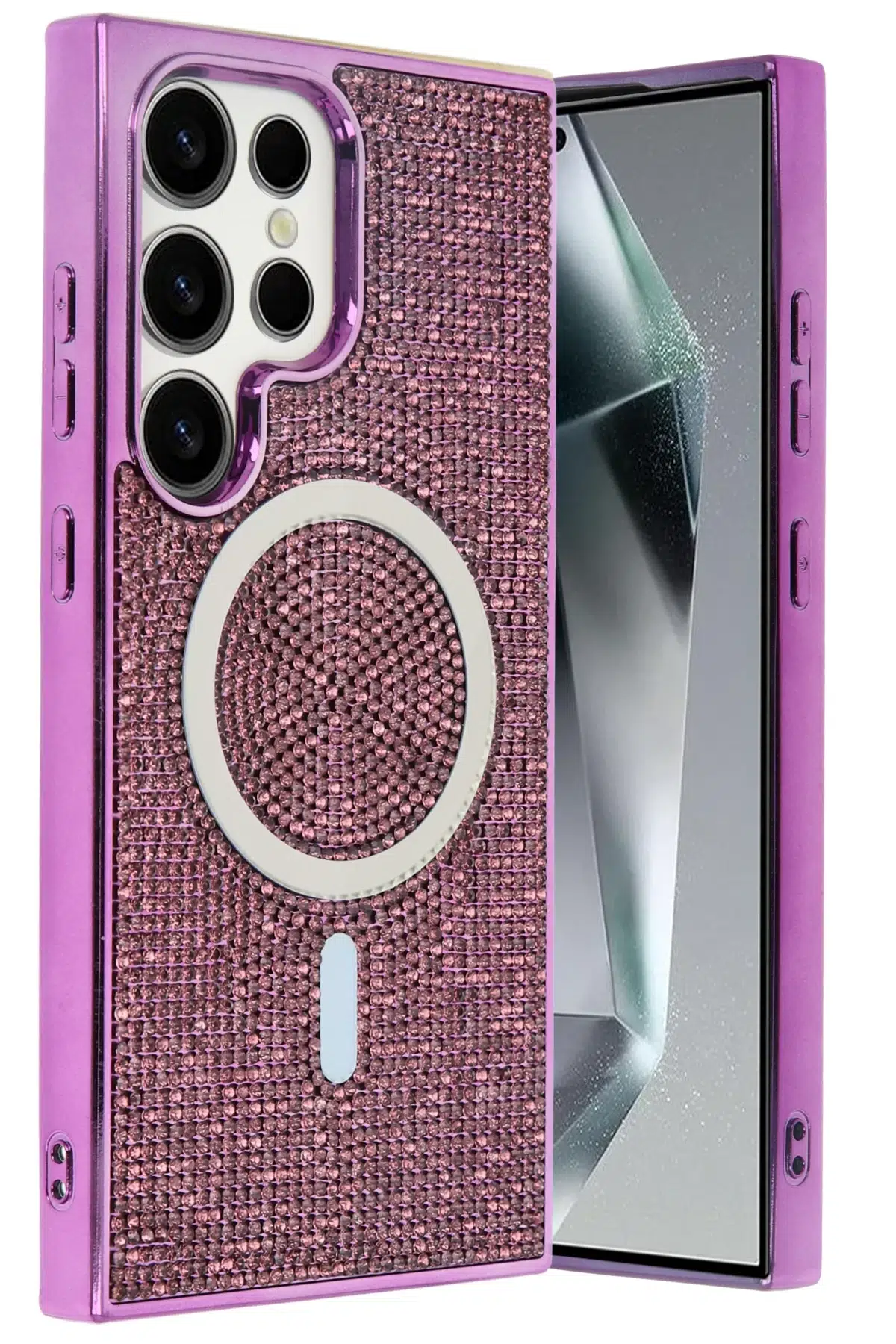 Samsung Galaxy S25 Ultra Helen Magsafe Kapak - Derin Mor