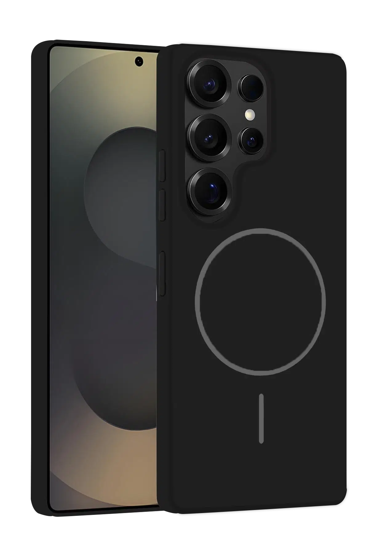 Samsung Galaxy S25 Ultra Kılıf Jully Magsafe Kapak - Siyah