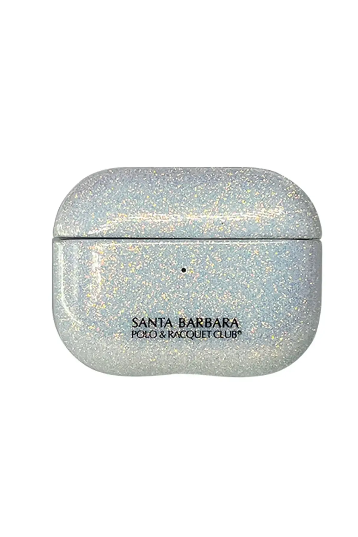Santa Barbara Polo Racquet Club Apple Airpods Pro 2 (2.nesil) Aurora Simli Kılıf - Beyaz