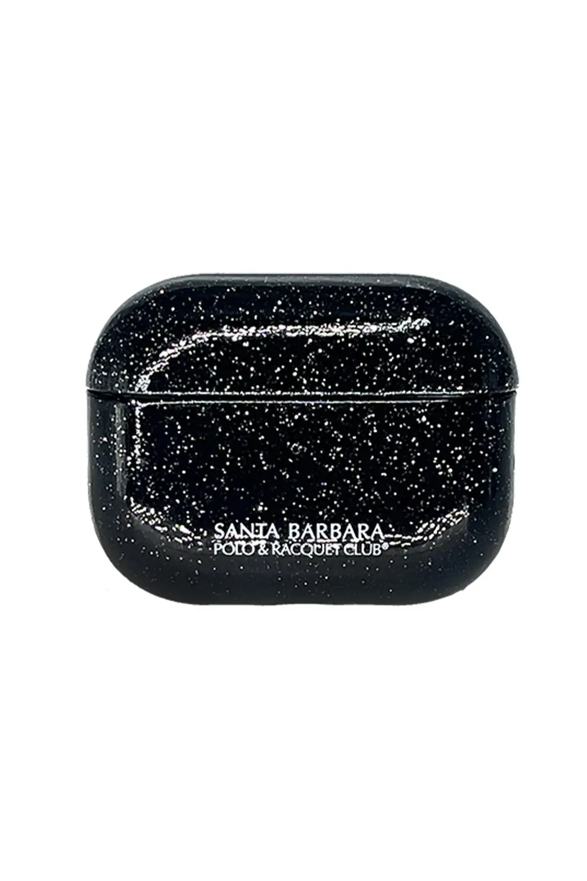 Santa Barbara Polo Racquet Club Apple Airpods Pro 2 (2.nesil) Aurora Simli Kılıf - Siyah