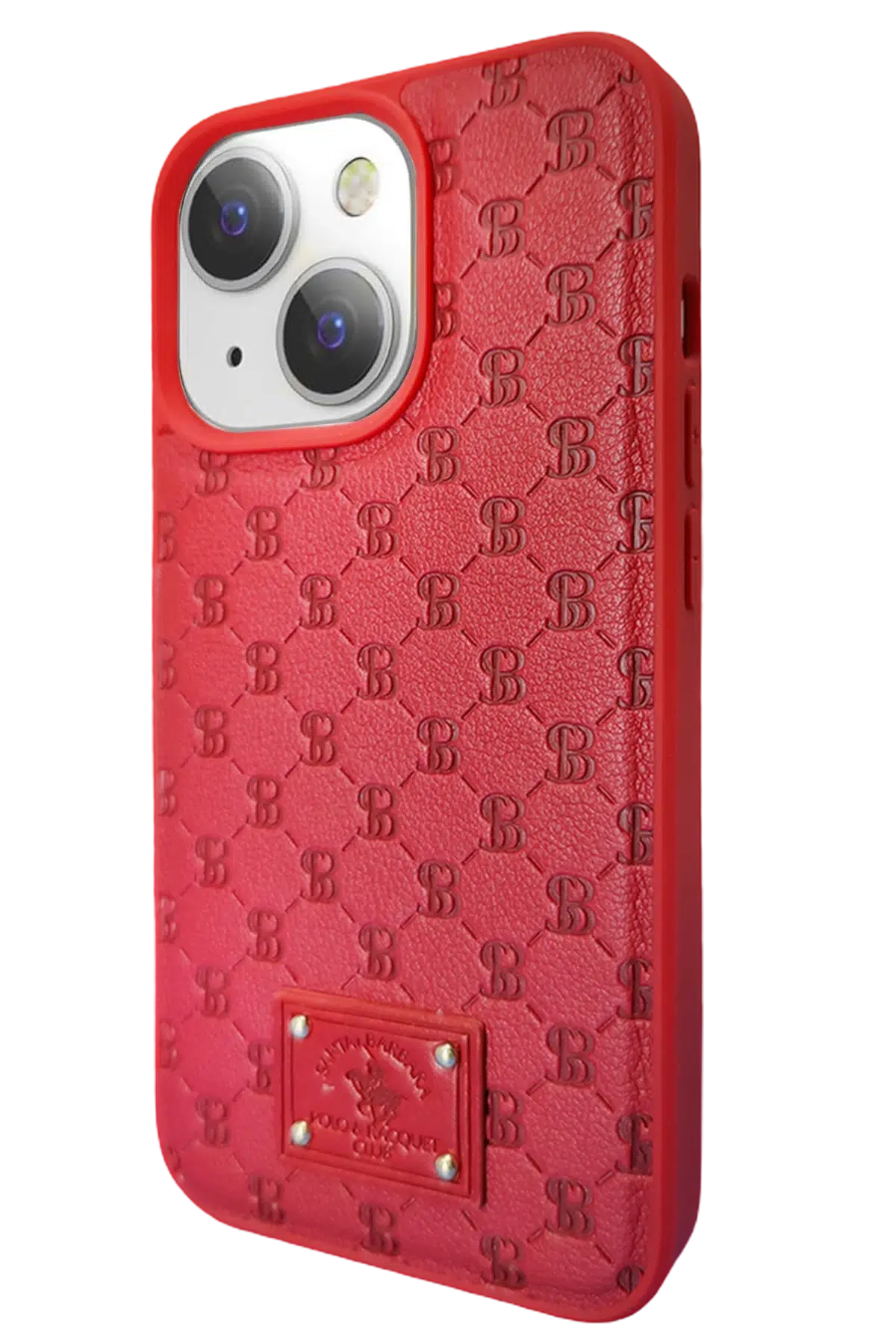 Santa Barbara Polo Racquet Club Apple iPhone 13 Merte Kapak - Kırmızı