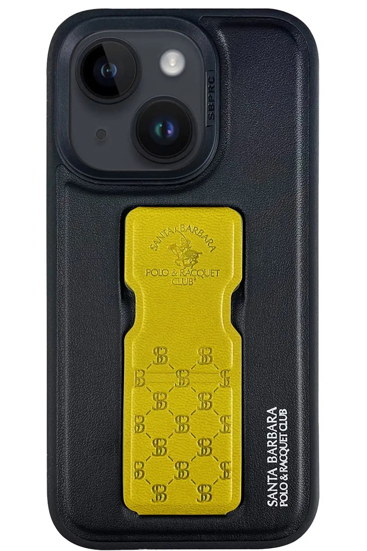 Santa Barbara Polo Racquet Club Apple iPhone 13 Parker Stand Kapak - Sarı