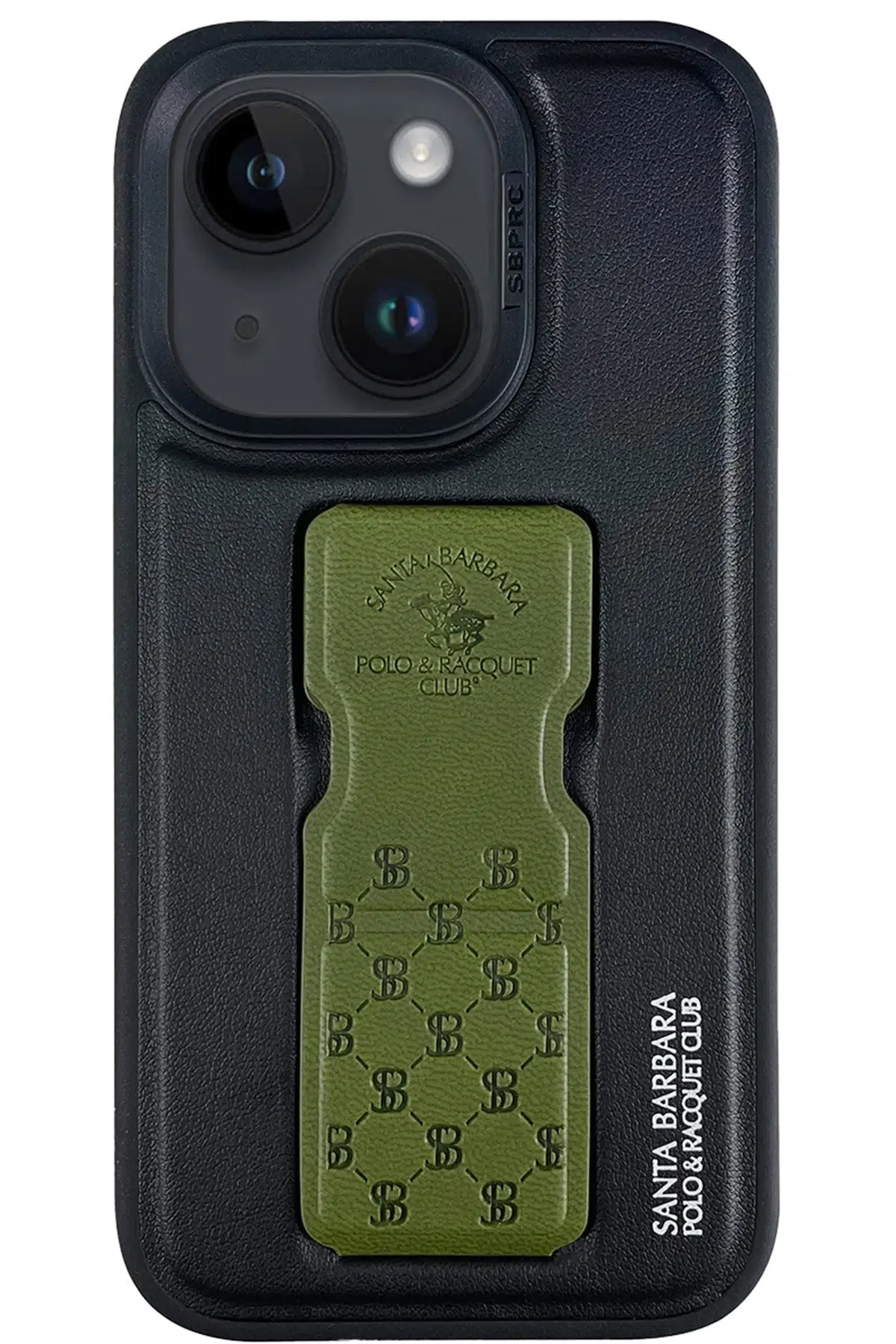 Santa Barbara Polo Racquet Club Apple iPhone 13 Parker Stand Kapak - Yeşil
