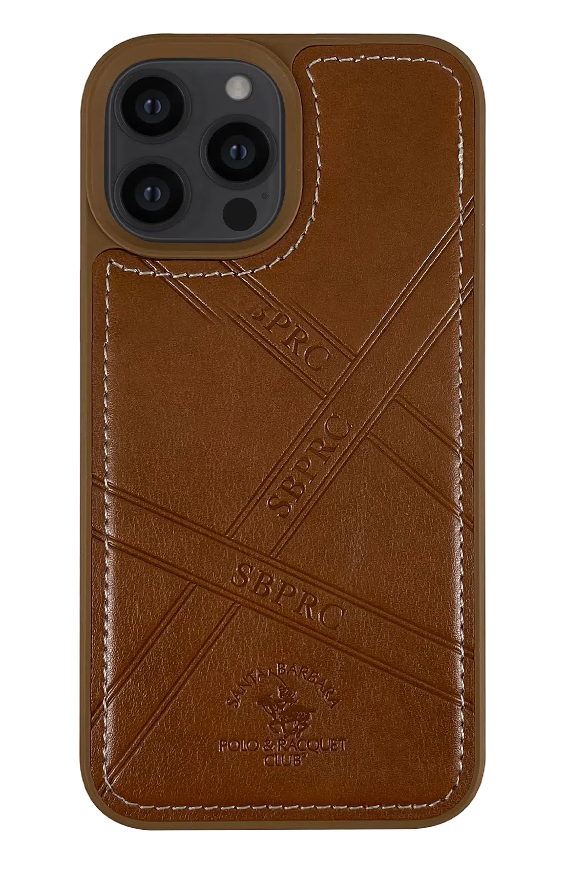 Santa Barbara Polo Racquet Club Apple iPhone 13 Pro Max Imran Kapak - Kahverengi