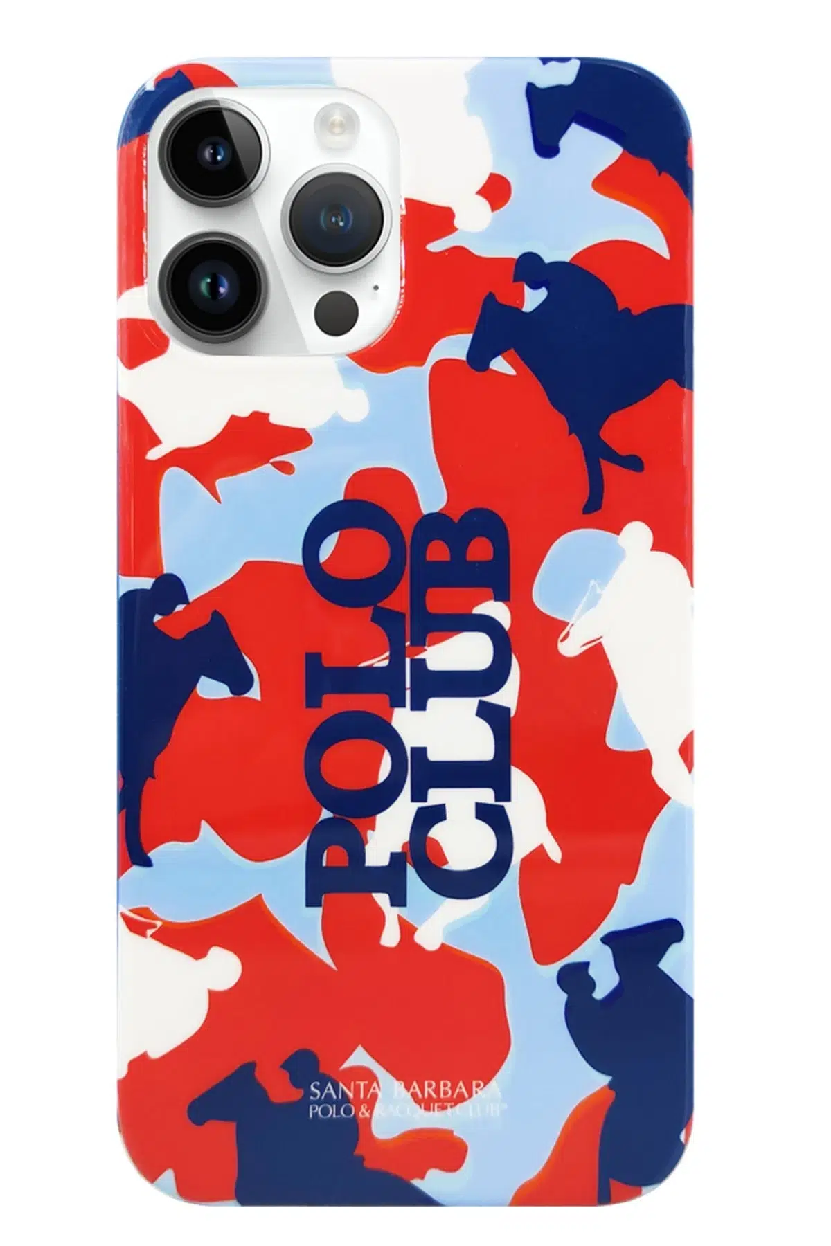 Santa Barbara Polo Racquet Club Apple iPhone 13 Pro Max Orson Kapak - Kırmızı