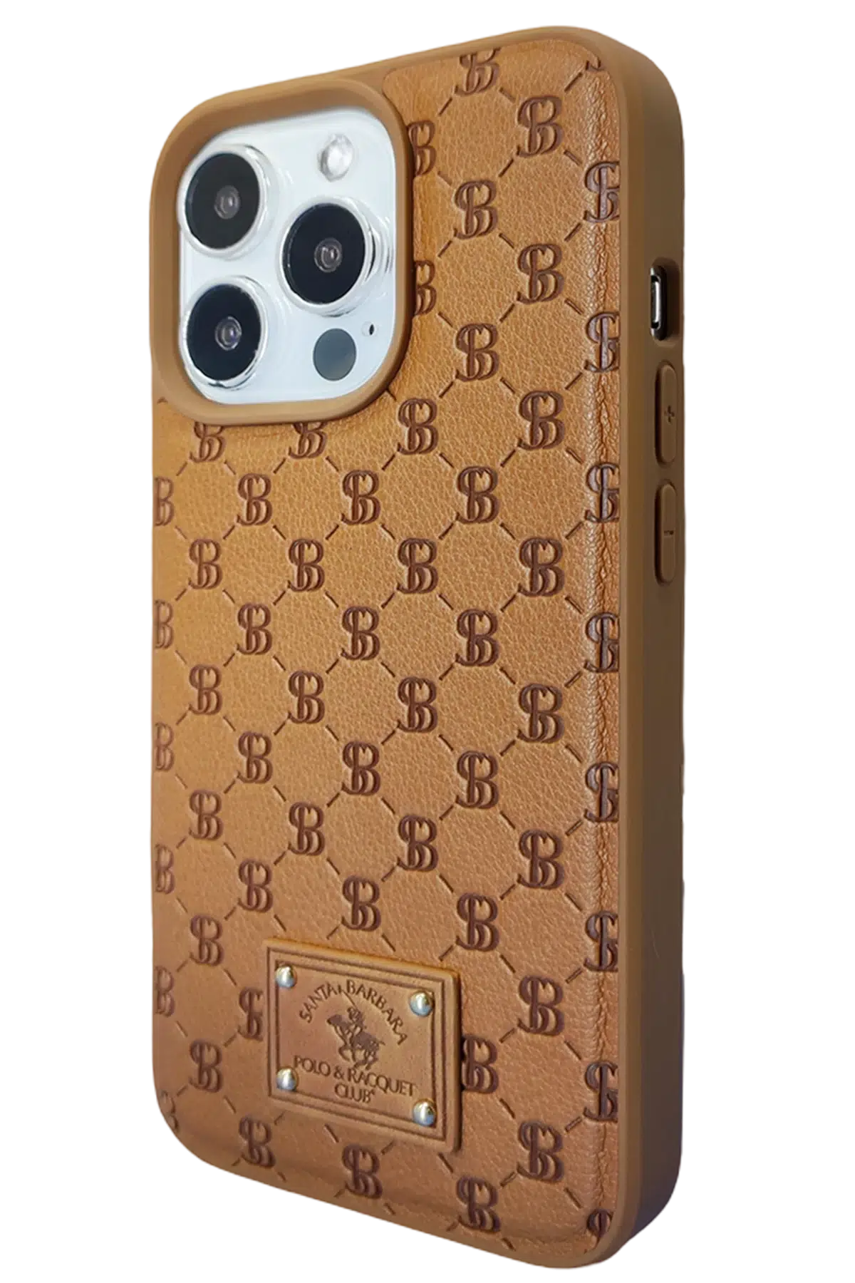 Santa Barbara Polo Racquet Club Apple iPhone 13 Pro Merte Kapak - Kahverengi