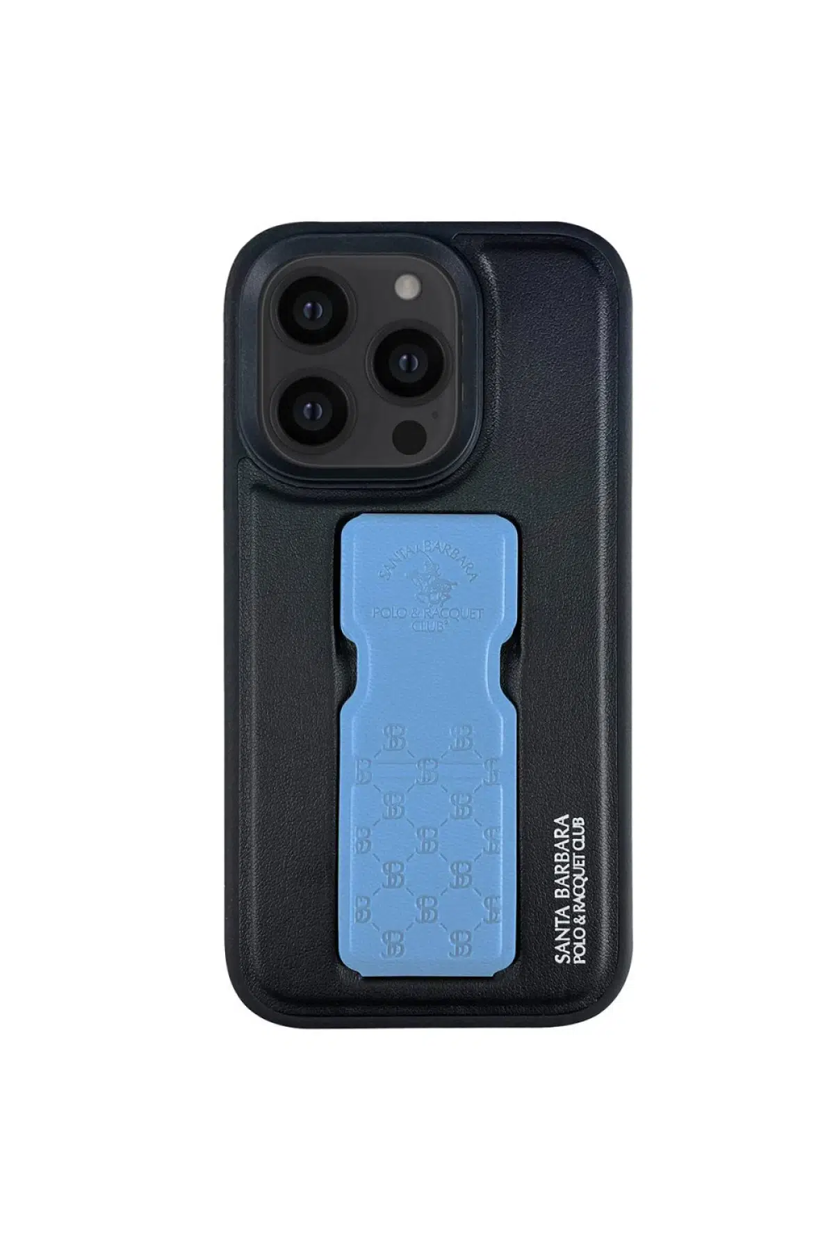 Santa Barbara Polo Racquet Club Apple iPhone 13 Pro Parker Stand Kapak - Mavi