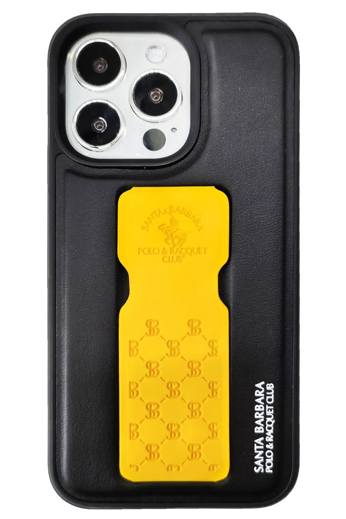 Santa Barbara Polo Racquet Club Apple iPhone 13 Pro Parker Stand Kapak - Sarı