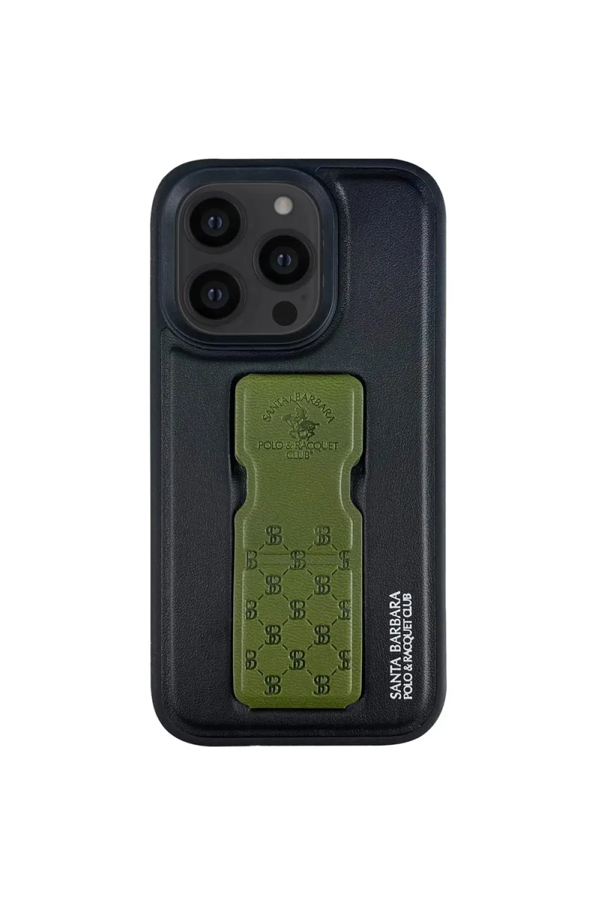 Santa Barbara Polo Racquet Club Apple iPhone 13 Pro Parker Stand Kapak - Yeşil