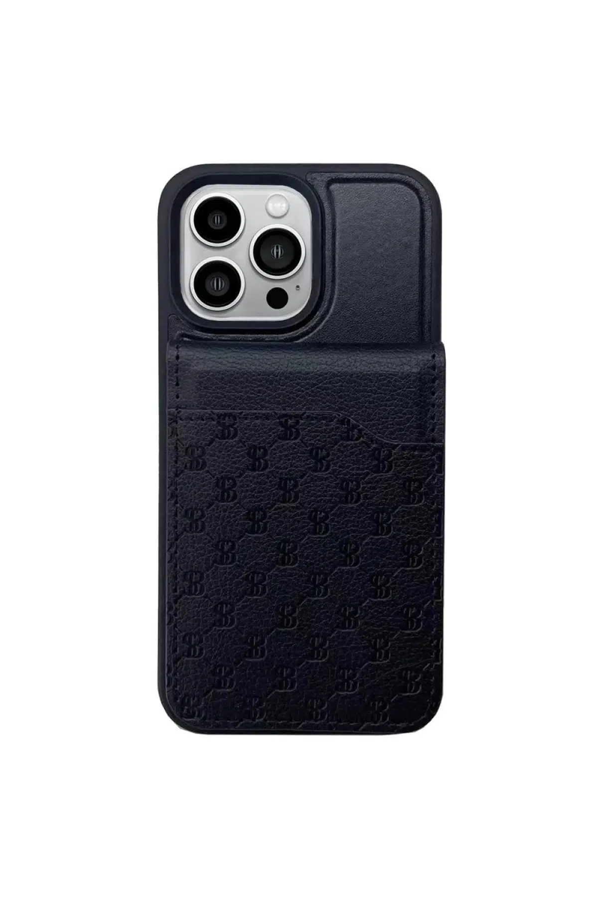 Santa Barbara Polo Racquet Club Apple iPhone 13 Pro Timothy Cüzdanlı Standlı Kapak - Siyah