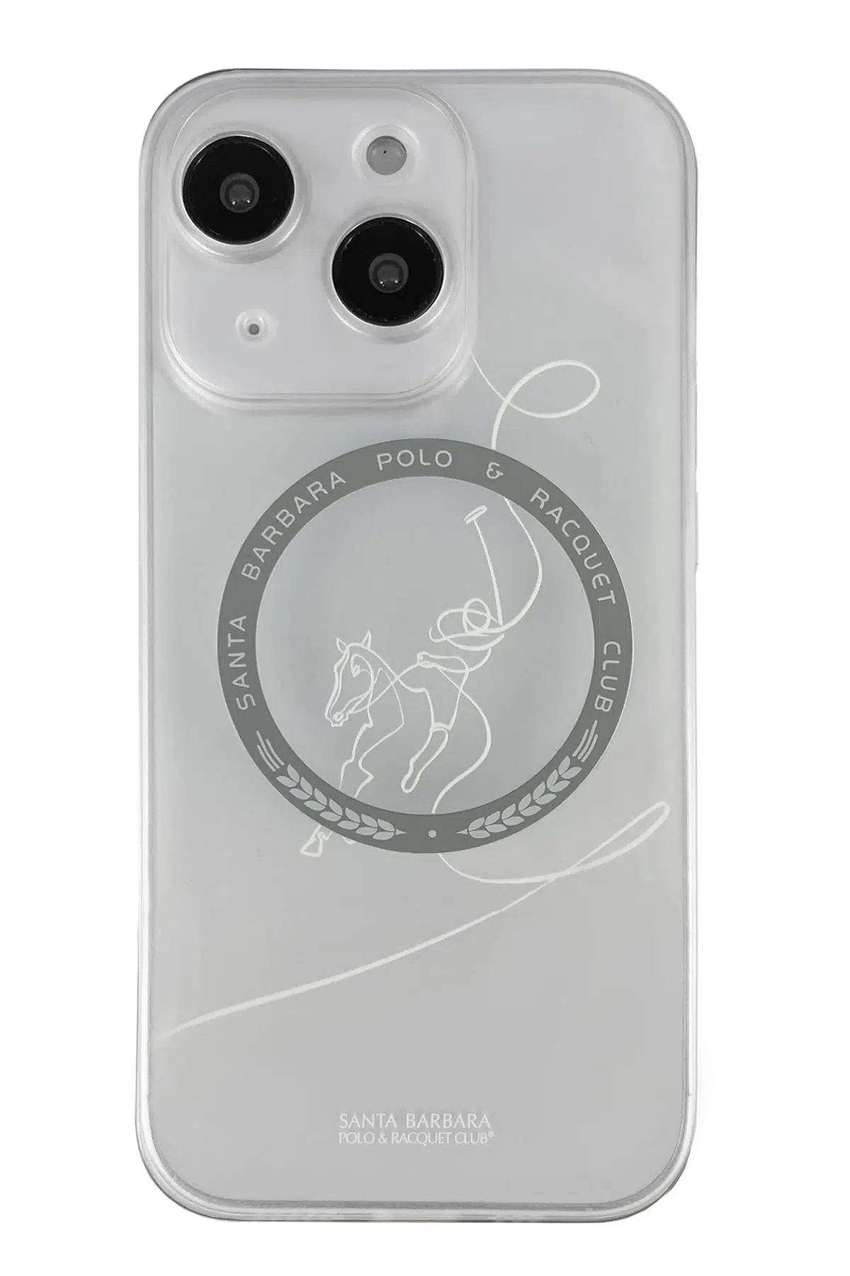 Santa Barbara Polo Racquet Club Apple iPhone 14 Albert Magsafe Kapak - Şeffaf