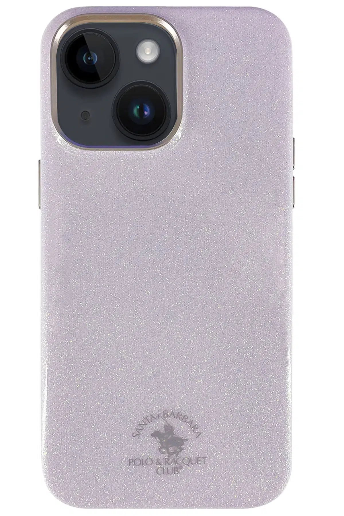 Santa Barbara Polo Racquet Club Apple iPhone 14 Aurora Simli Kapak - Pembe