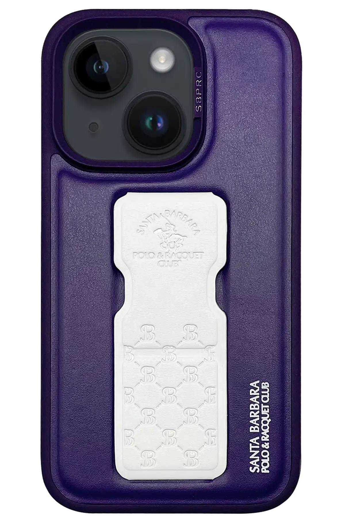 Santa Barbara Polo Racquet Club Apple iPhone 14 Parker Stand Kapak - Beyaz