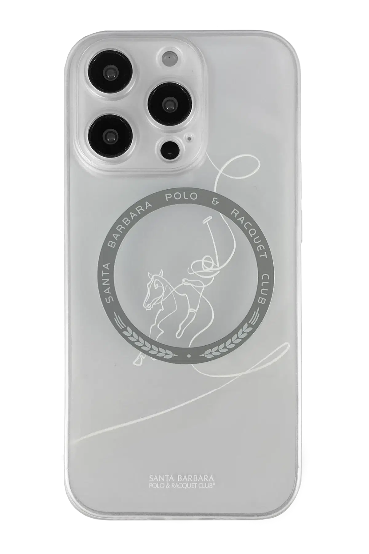 Santa Barbara Polo Racquet Club Apple iPhone 14 Pro Albert Magsafe Kapak - Şeffaf