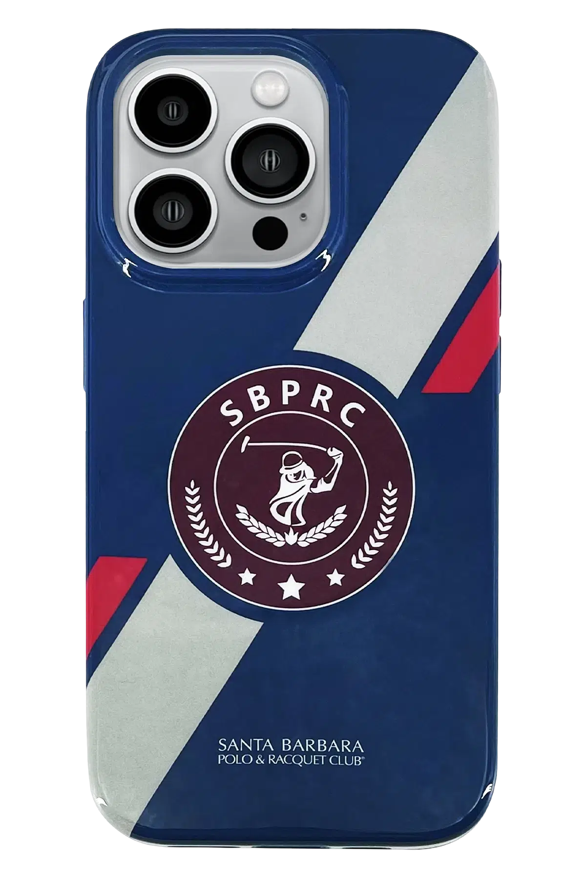 Santa Barbara Polo Racquet Club Apple iPhone 14 Pro Alden Kapak - Lacivert