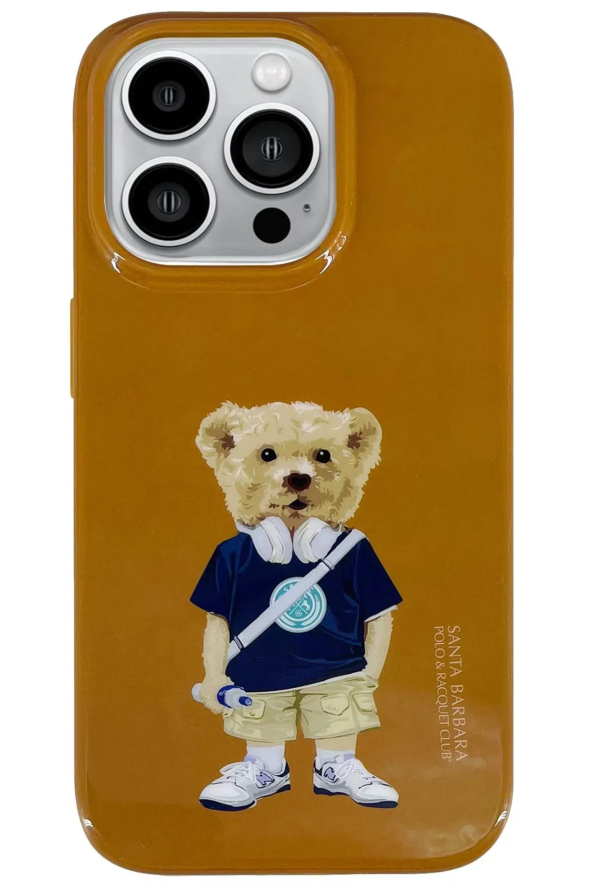 Santa Barbara Polo Racquet Club Apple iPhone 14 Pro Chuck Kapak - Kahverengi