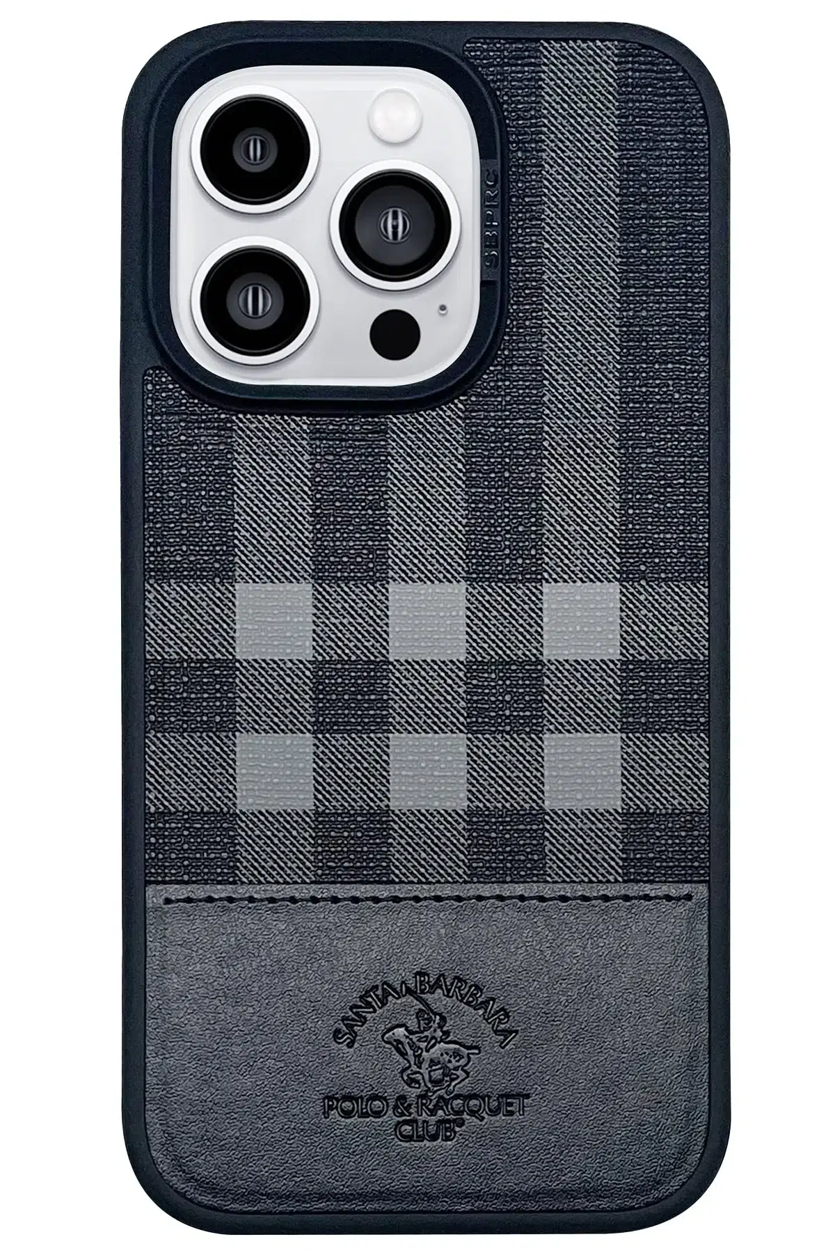Santa Barbara Polo Racquet Club Apple iPhone 14 Pro Cyril Magsafe Kapak - Siyah