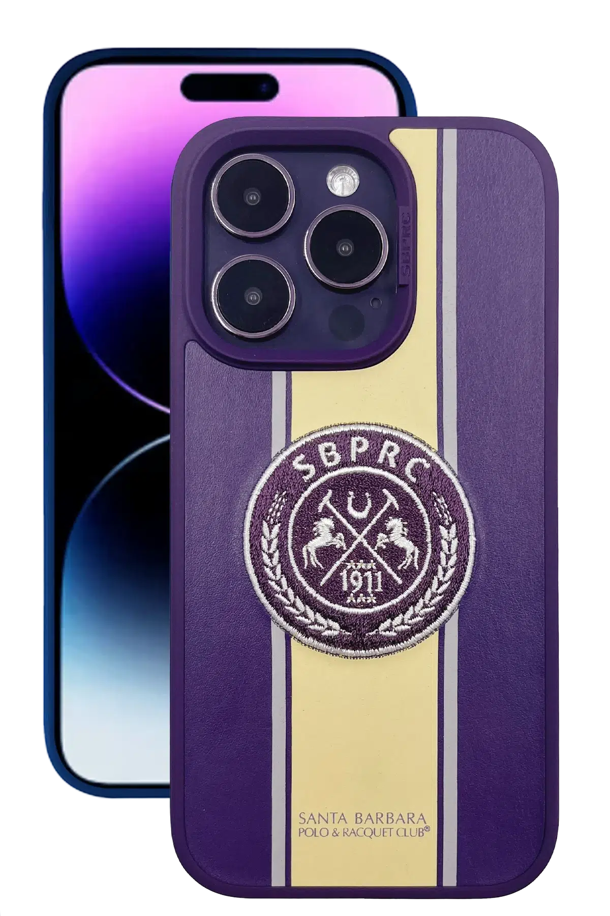 Santa Barbara Polo Racquet Club Apple iPhone 14 Pro Gareth Kapak - Mor