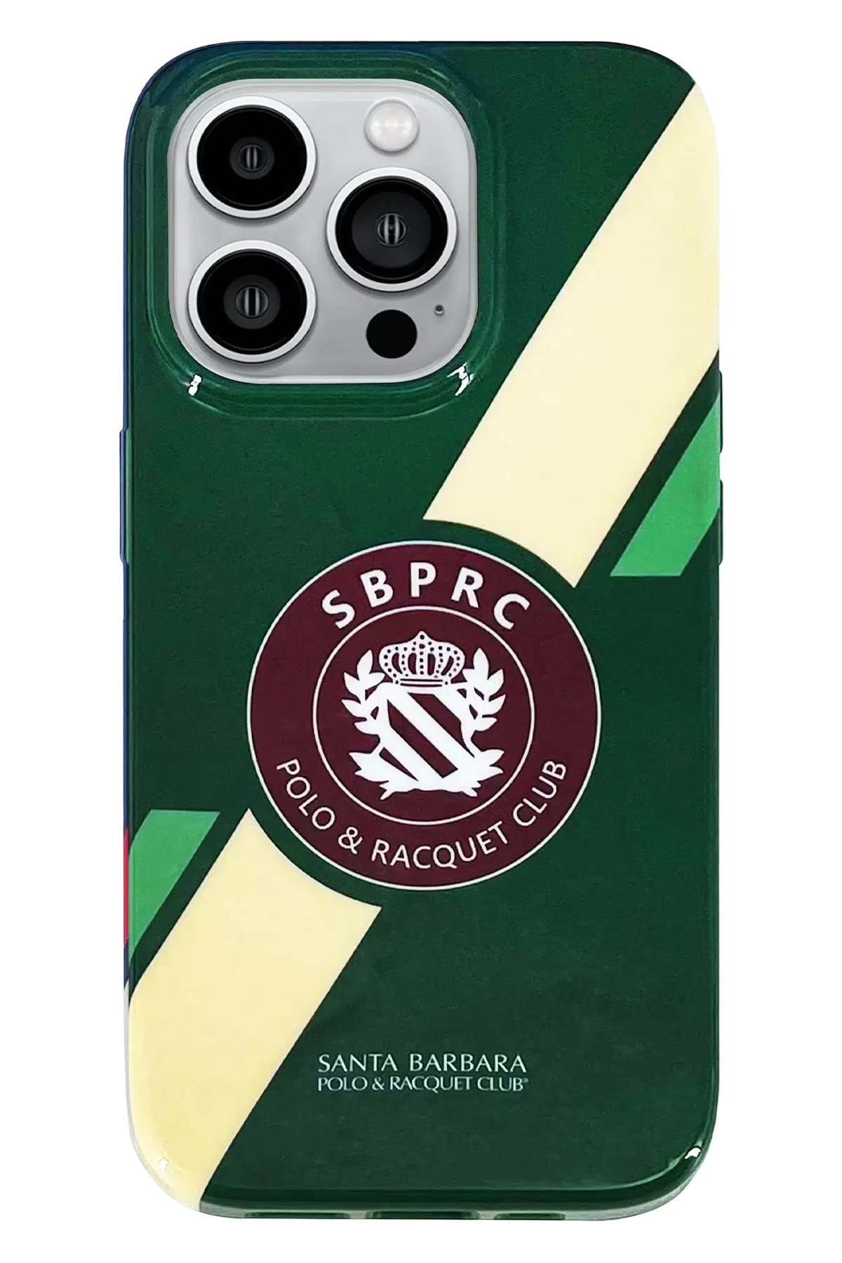 Santa Barbara Polo Racquet Club Apple iPhone 14 Pro Max Alden Kapak - Yeşil