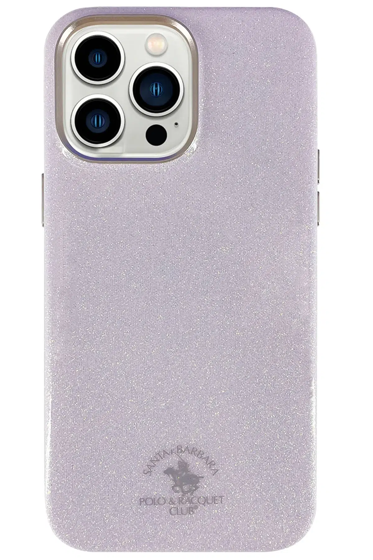 Santa Barbara Polo Racquet Club Apple iPhone 14 Pro Max Aurora Simli Kapak - Pembe