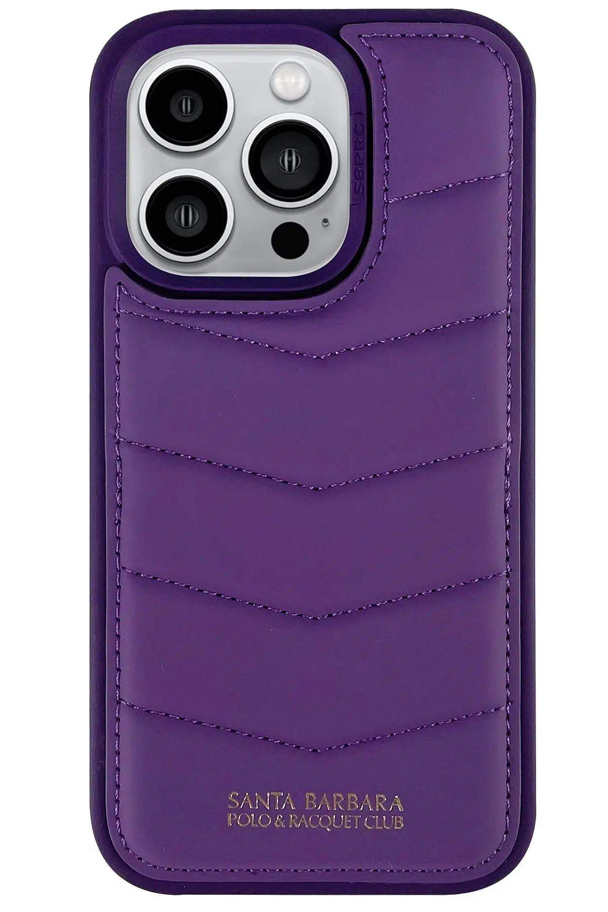 Santa Barbara Polo Racquet Club Apple iPhone 14 Pro Max Clyde Stand Kapak - Mor