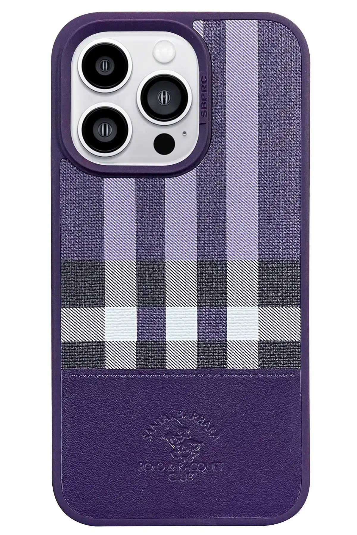 Santa Barbara Polo Racquet Club Apple iPhone 14 Pro Max Cyril Magsafe Kapak - Mor