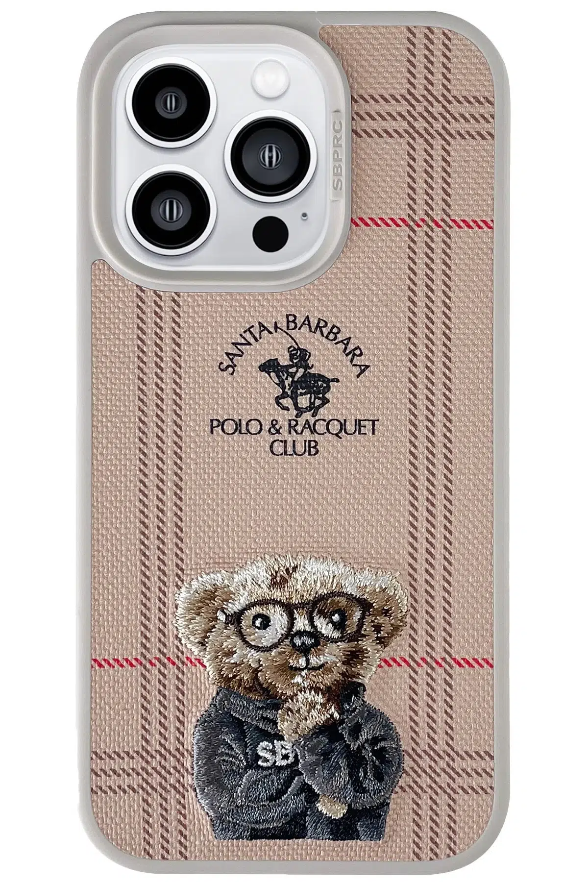 Santa Barbara Polo Racquet Club Apple iPhone 14 Pro Max Dustin Kapak - Kahverengi