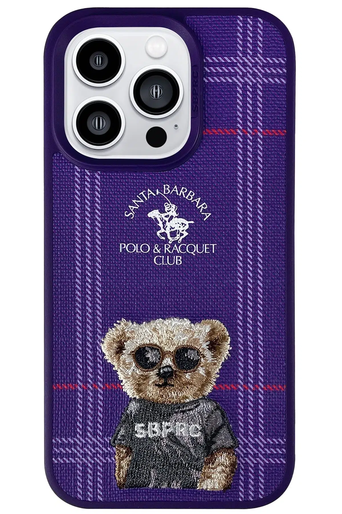 Santa Barbara Polo Racquet Club Apple iPhone 14 Pro Max Dustin Kapak - Mor