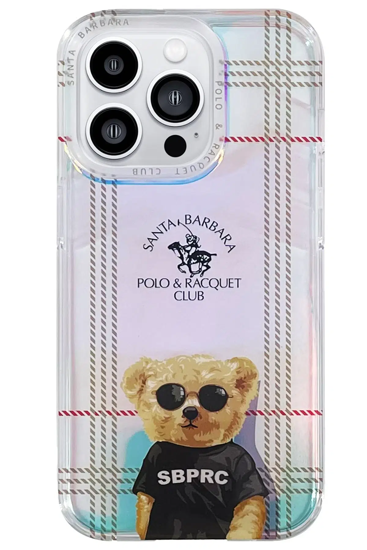 Santa Barbara Polo Racquet Club Apple iPhone 14 Pro Max Naldo Kapak - Şeffaf