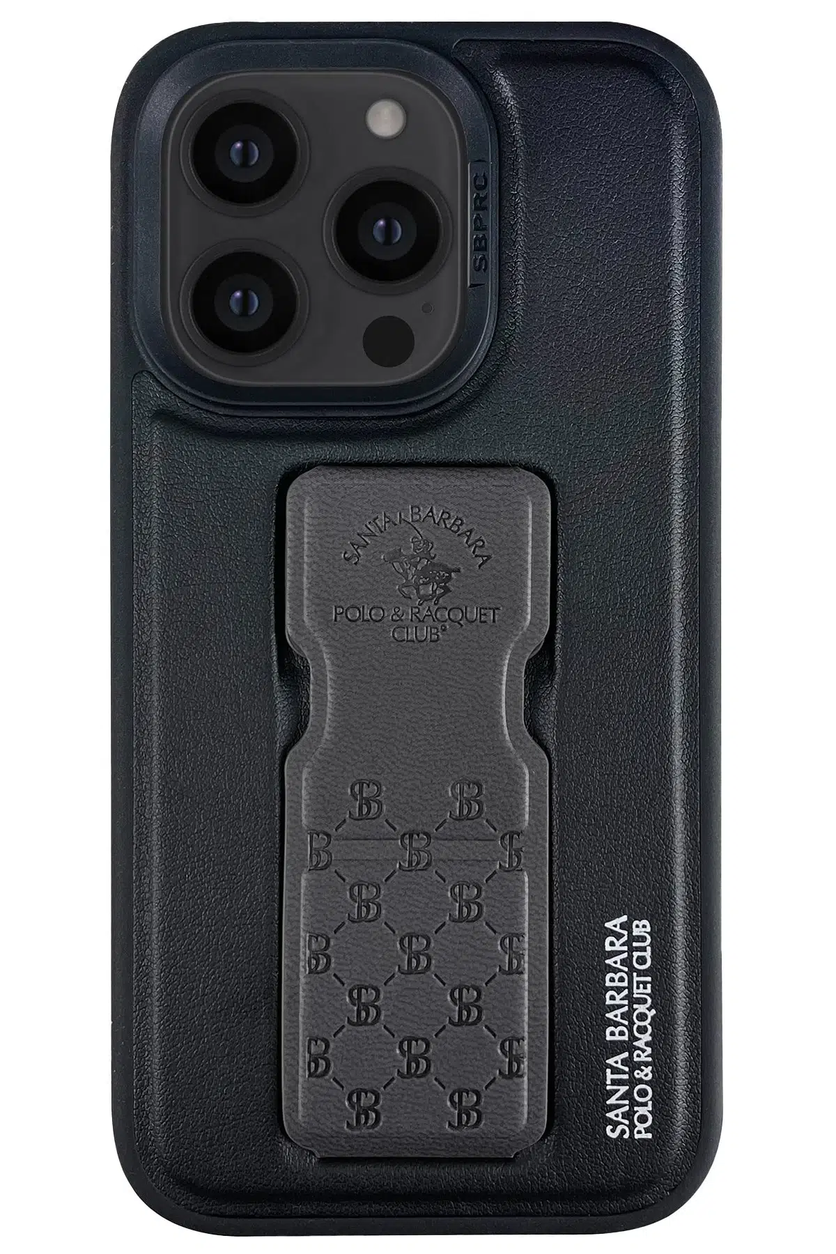 Santa Barbara Polo Racquet Club Apple iPhone 14 Pro Parker Stand Kapak - Gri