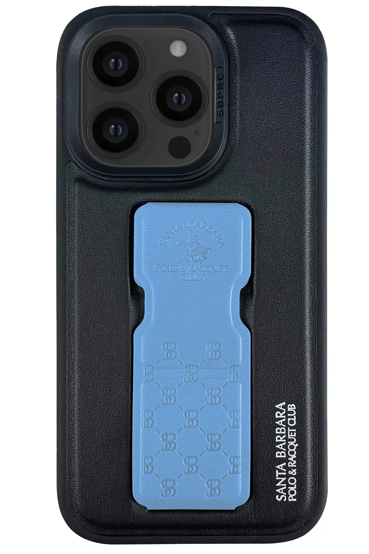 Santa Barbara Polo Racquet Club Apple iPhone 14 Pro Parker Stand Kapak - Mavi