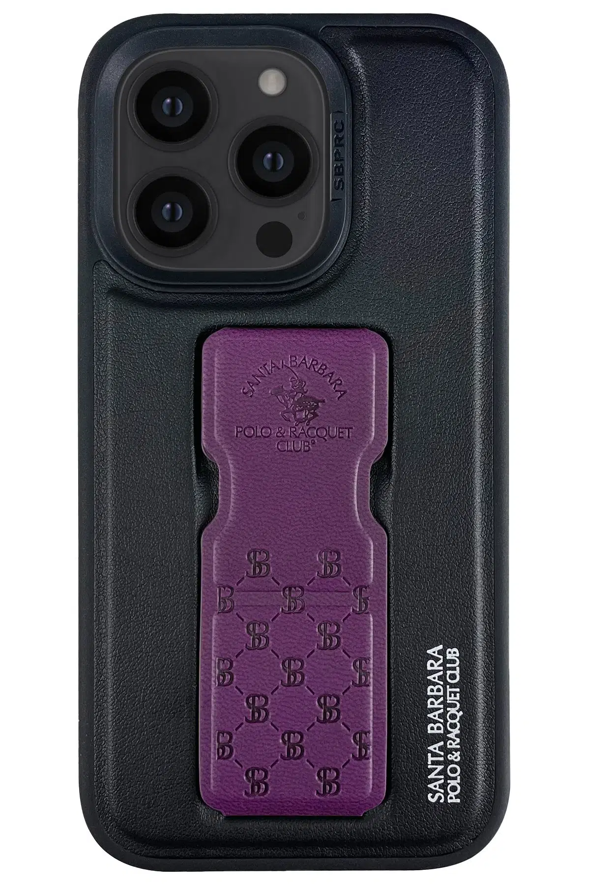 Santa Barbara Polo Racquet Club Apple iPhone 14 Pro Parker Stand Kapak - Mor