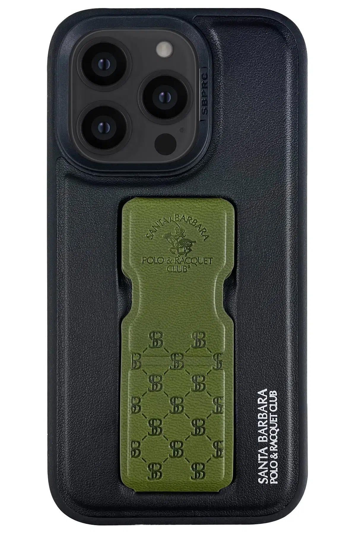 Santa Barbara Polo Racquet Club Apple iPhone 14 Pro Parker Stand Kapak - Yeşil