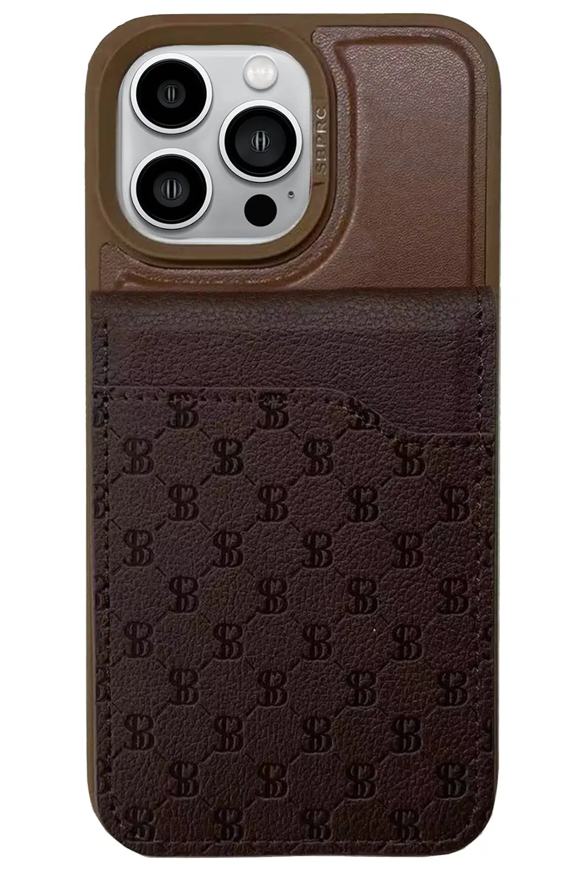 Santa Barbara Polo Racquet Club Apple iPhone 14 Pro Timothy Cüzdanlı Standlı Kapak - Kahverengi