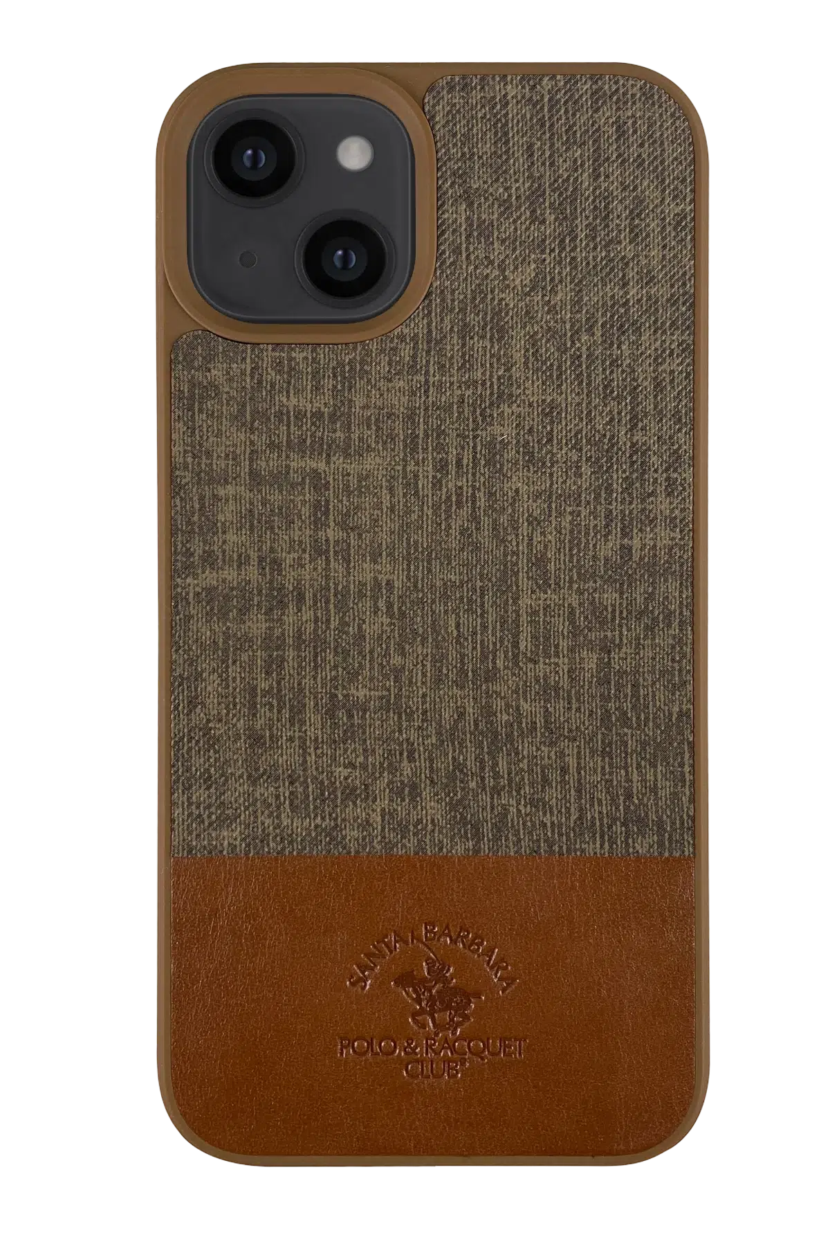 Santa Barbara Polo Racquet Club Apple iPhone 14 Virtuoso Kapak - Kahverengi