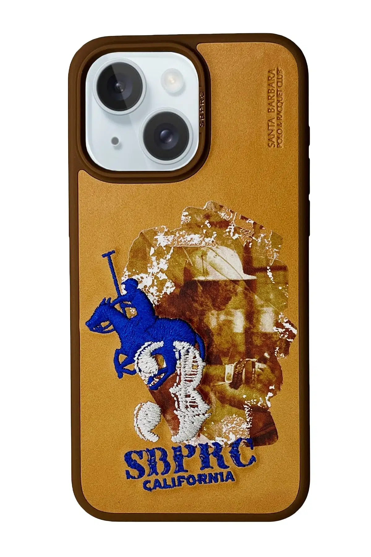 Santa Barbara Polo Racquet Club Apple iPhone 15 Marcus Kapak - Kahverengi