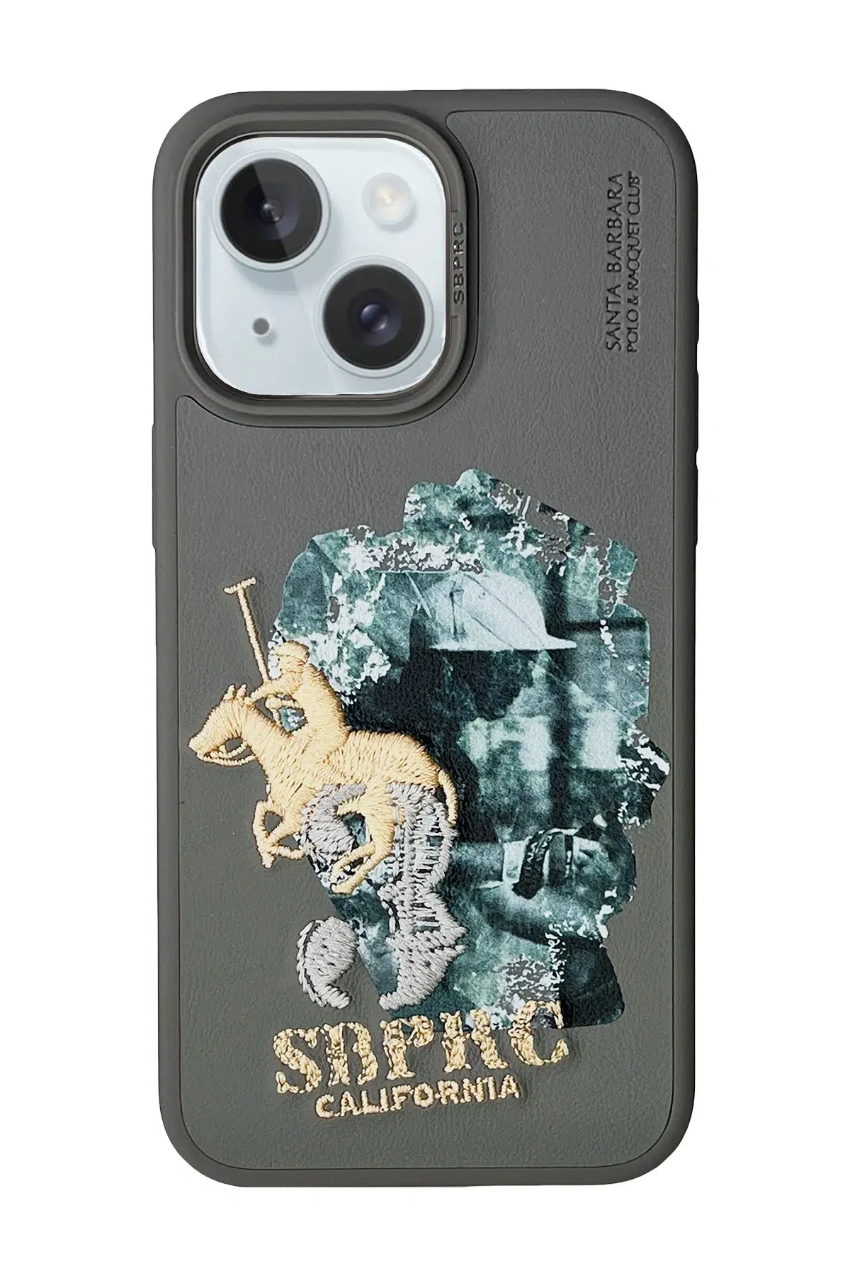 Santa Barbara Polo Racquet Club Apple iPhone 15 Marcus Kapak - Titan Gri