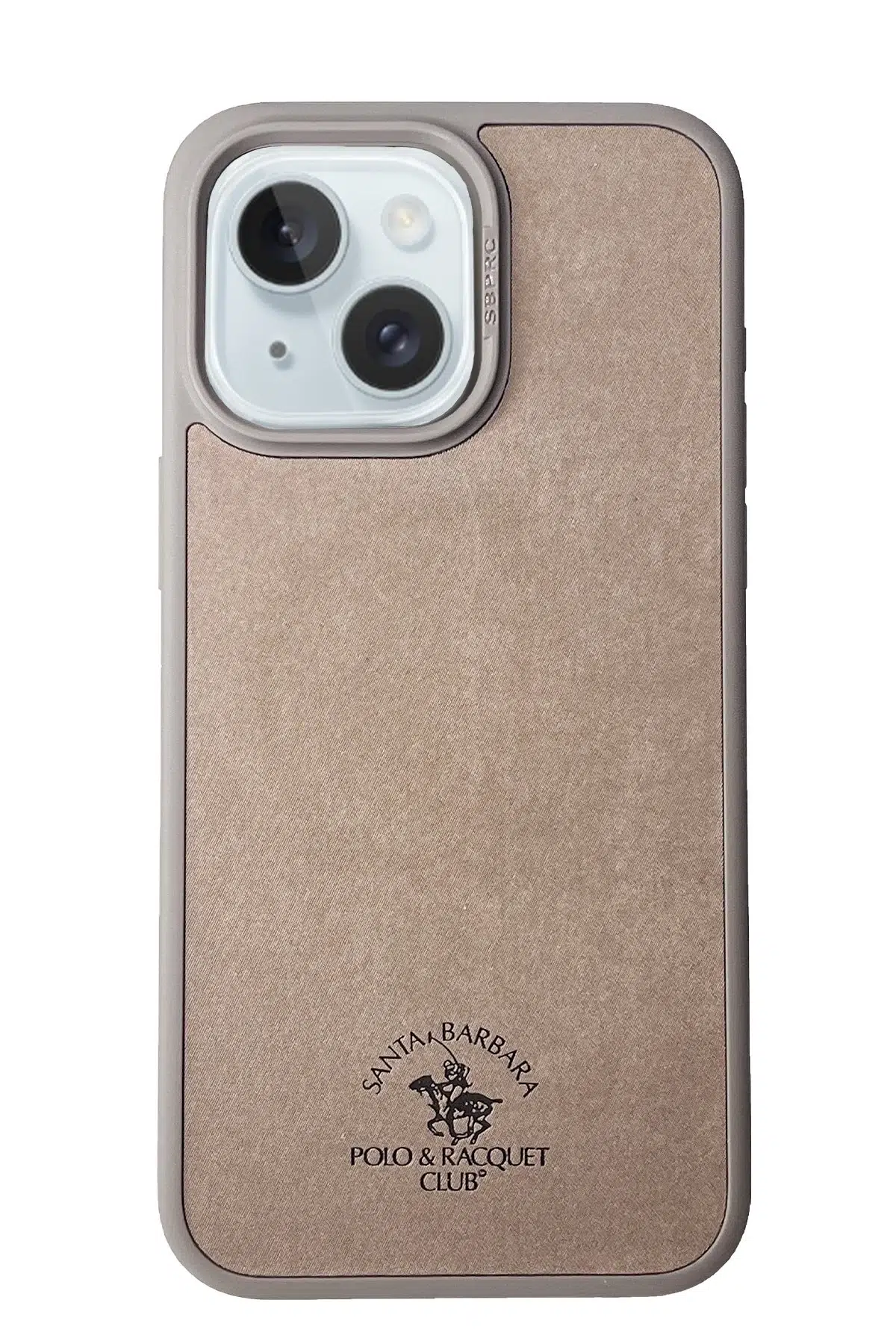 Santa Barbara Polo Racquet Club Apple iPhone 15 Myron Magsafe Kapak - Natural Grey