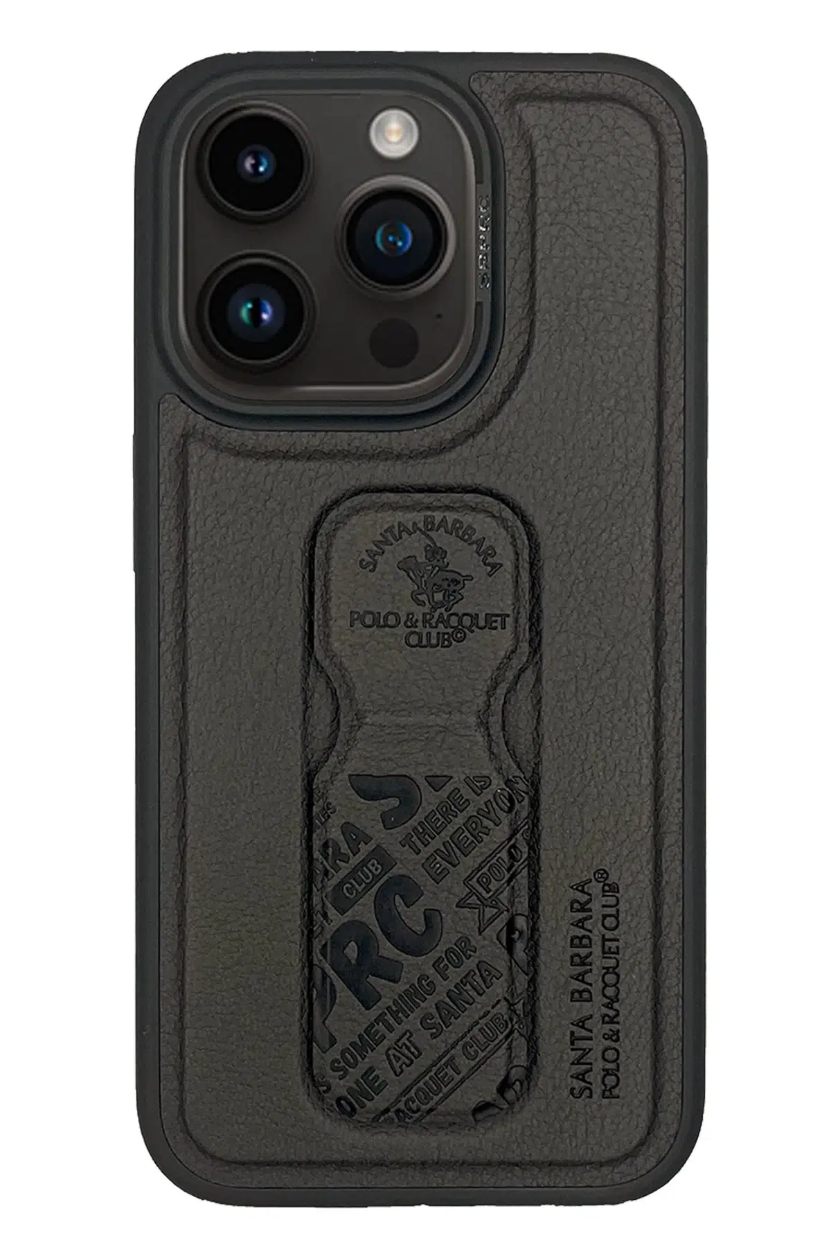 Santa Barbara Polo Racquet Club Apple iPhone 15 Pro Blaise Stand Kapak - Gri