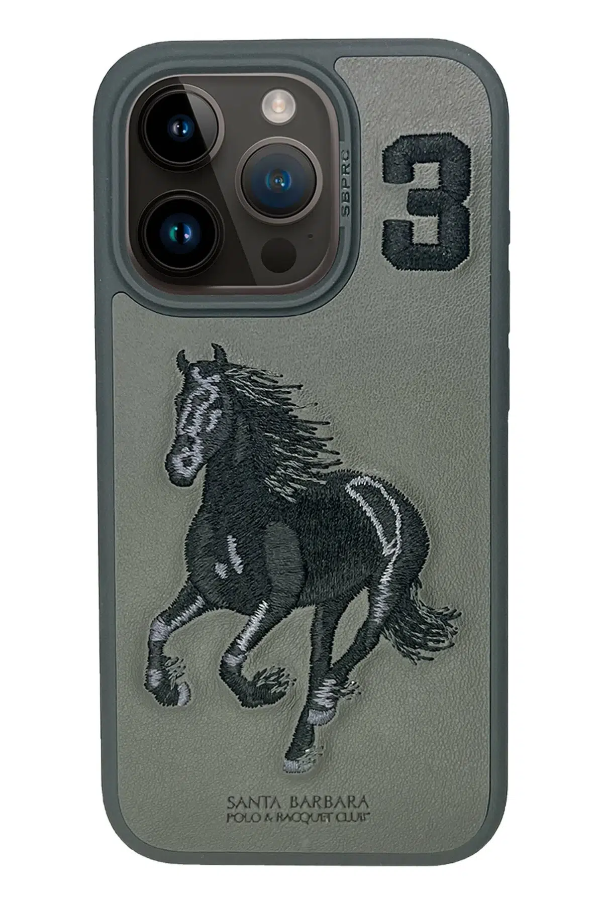 Santa Barbara Polo Racquet Club Apple iPhone 15 Pro Boris Kapak - Gri