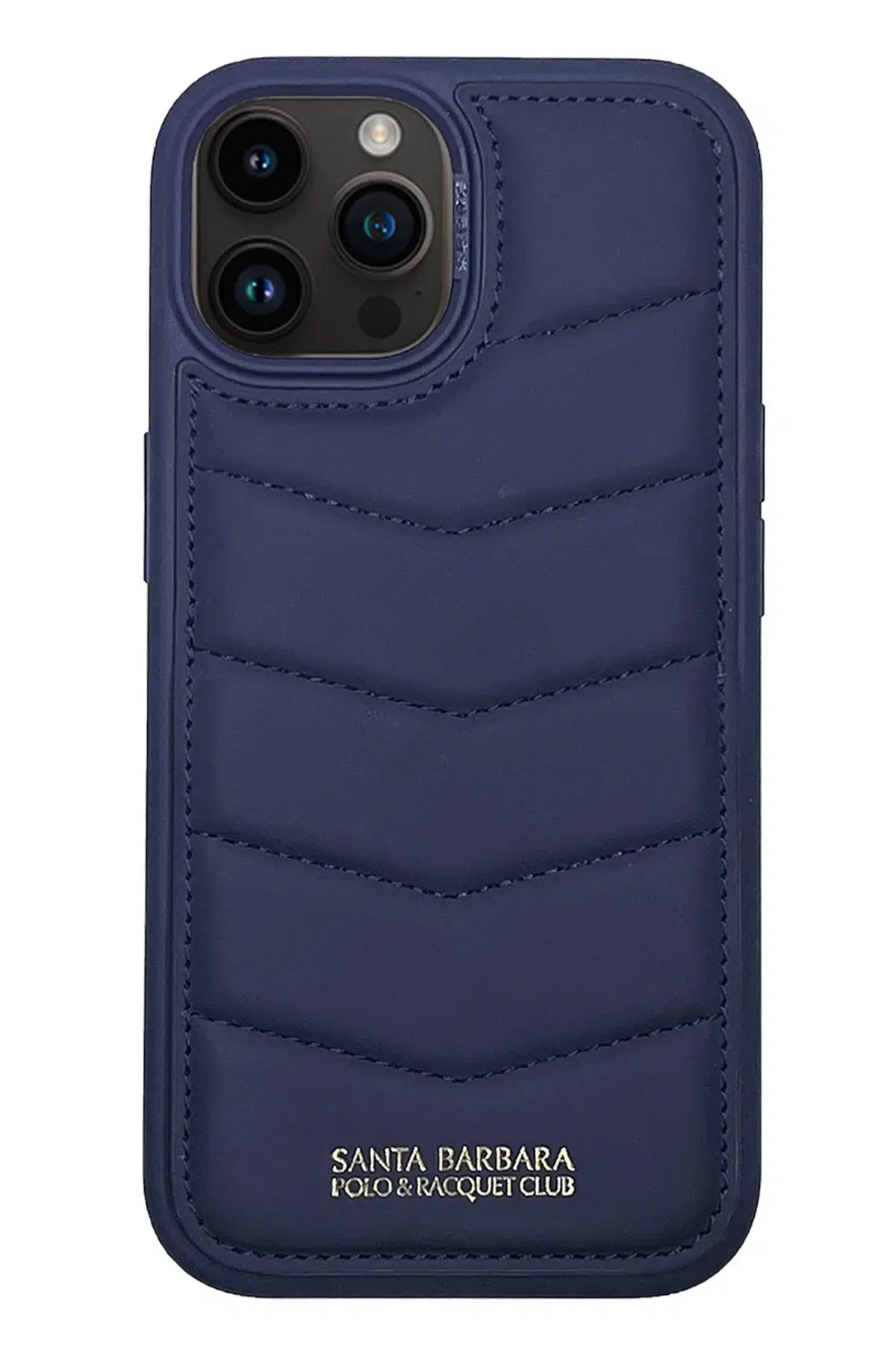 Santa Barbara Polo Racquet Club Apple iPhone 15 Pro Clyde Stand Kapak - Lacivert