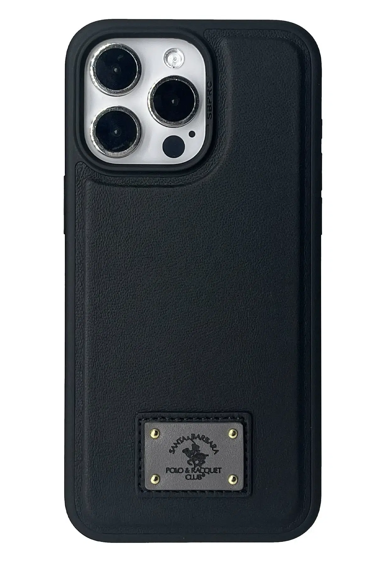 Santa Barbara Polo Racquet Club Apple iPhone 15 Pro Gilbert Kapak - Siyah