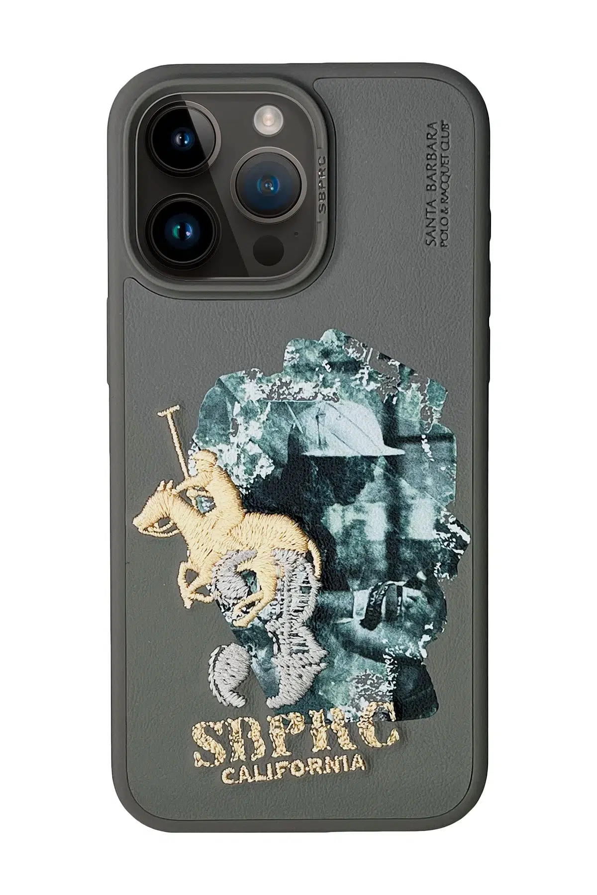 Santa Barbara Polo Racquet Club Apple iPhone 15 Pro Marcus Kapak - Titan Gri